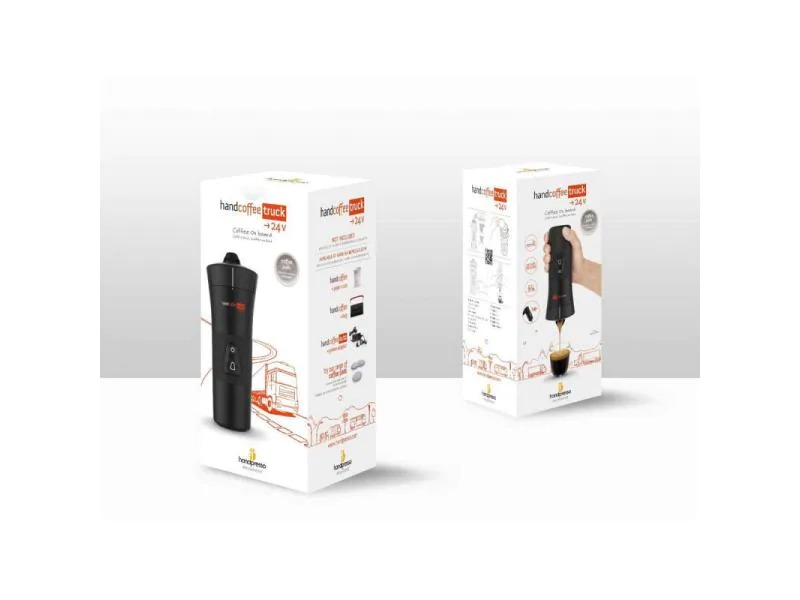 Handpresso Reisekaffeemaschine Auto Handcoffee  Kaffeepulver, Pads