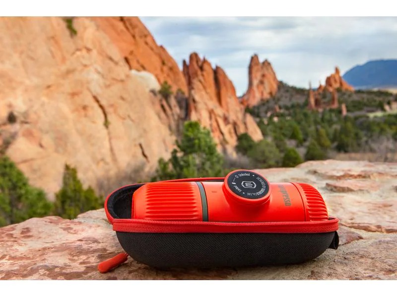 Wacaco Reisekaffeemaschine Nanopresso Rot
