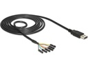 Delock USB 2.0-Kabel A - TTL Seriel 6 Pin (3 V) einzeln 1,8 m