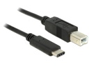 Delock USB 2.0-Kabel C - B 1 m