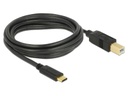 Delock USB 2.0-Kabel C - B 3m