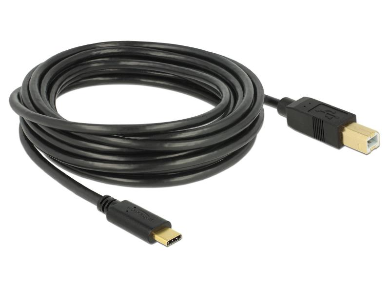 Delock USB 2.0-Kabel C - B 4m