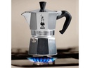 Bialetti Espressokanne Moka Express Oceana 12 Tassen, Silber