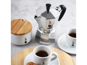Bialetti Espressokanne Moka Express Oceana 12 Tassen, Silber