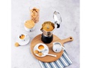 Bialetti Espressokanne New Brikka 4 Tassen, Silber