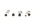 Bialetti Espressokanne New Brikka 4 Tassen, Silber