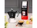 Bialetti Espressokanne New Moka Induktion 6 Tassen, Schwarz
