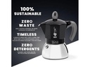 Bialetti Espressokanne New Moka Induktion 6 Tassen, Schwarz