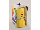 Bialetti Espressokocher Rainbow 3 Tassen, Gelb