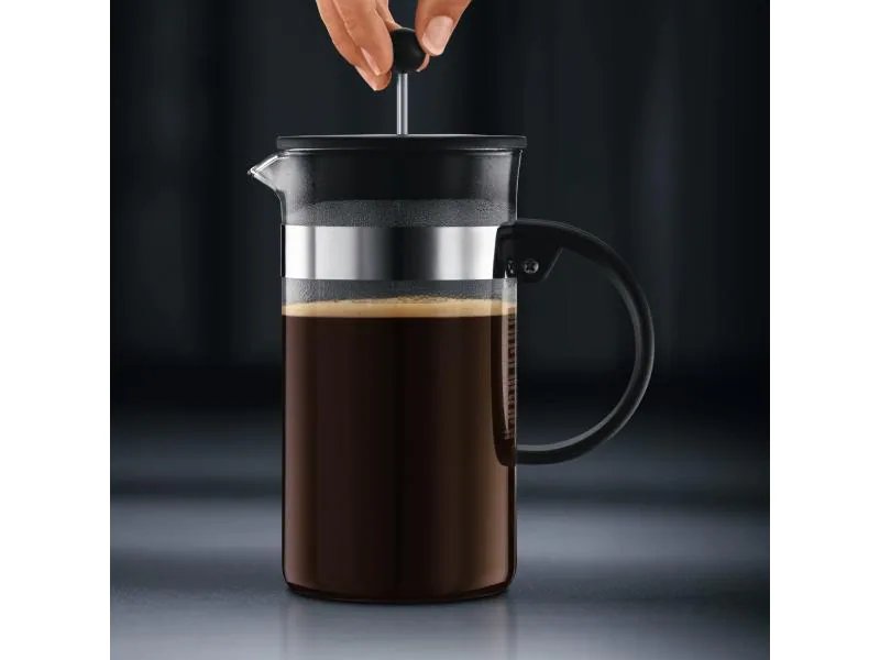 Bodum Kaffeebereiter Bistro Nouveau 1 l, Schwarz