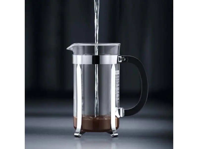 Bodum Kaffeebereiter Chambord 1 l, Silber