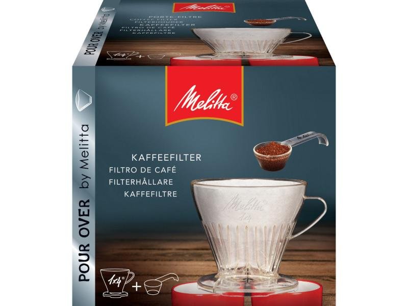 Melitta Kaffeefilter Kunststoff, Transparent 1x4 1 Stück