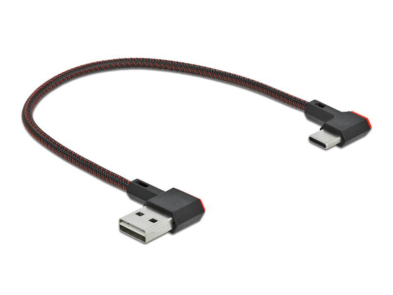 Delock USB 2.0-Kabel EASY USB, A - C 0.2 m