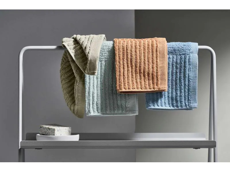 Zone Denmark Duschtuch Classic 70 x 140 cm, Graugrün