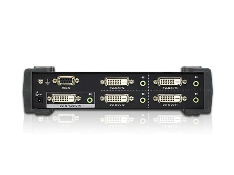 Aten 4-Port Signalsplitter VS174 DVI-Dual-Link/Audio