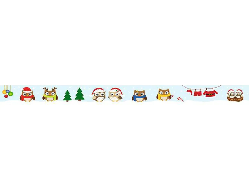 URSUS Washi Tape 1.5 cm x 10 m Eule