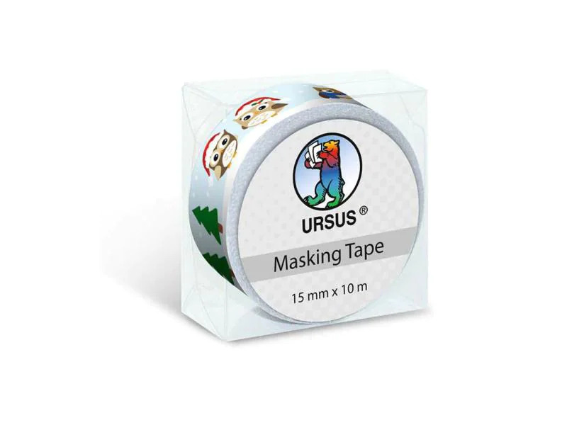 URSUS Washi Tape 1.5 cm x 10 m Eule