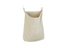 Wenko Wäschesammler Canguro  Beige/Silber, 65 l
