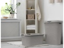 Rotho Wäschesammler Country Beige, 55 l