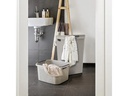 Rotho Wäschekorb  Country Weiss, 40 l