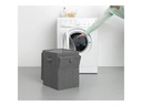 Brabantia Wäschesammler stapelbar, 35 Liter, Schwarz