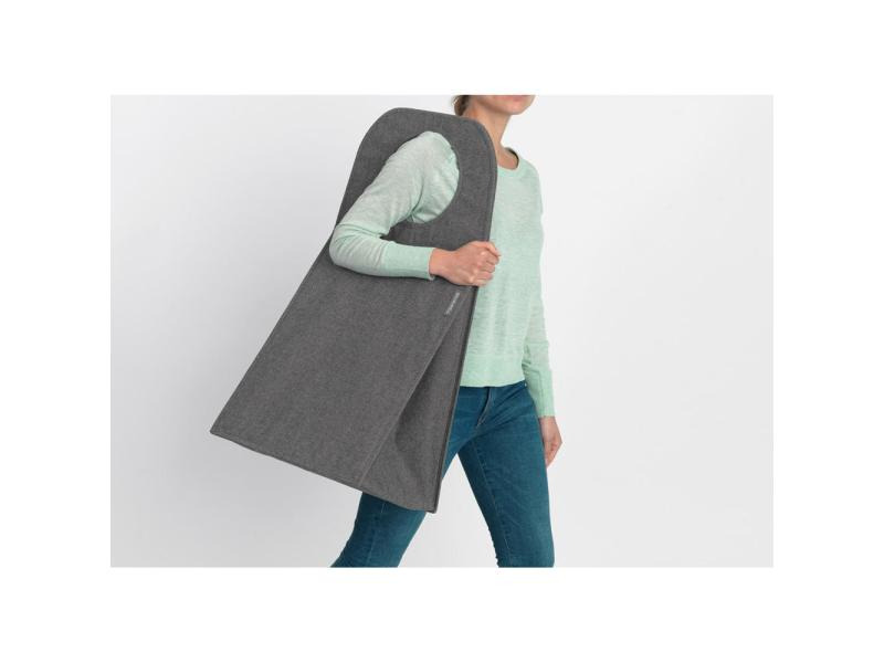 Brabantia Wäschesammler faltbar, 55 Liter, Schwarz