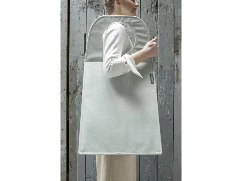 Brabantia Wäschesammler faltbar, 55 Liter, Hellgrün