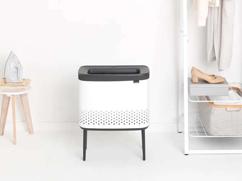 Brabantia Wäschesammler BO Weiss, 60 l