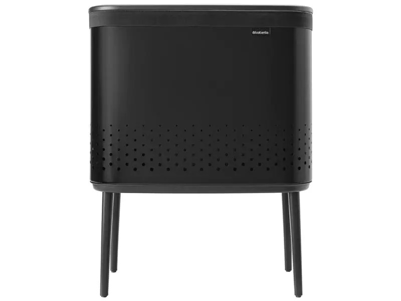 Brabantia Wäschesammler BO Schwarz, 60 l