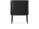 Brabantia Wäschesammler BO Schwarz, 60 l