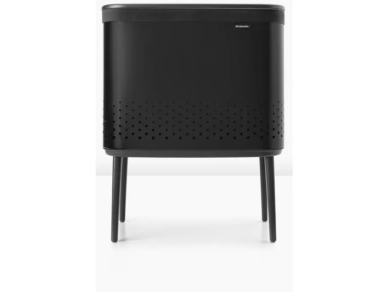 Brabantia Wäschesammler BO Schwarz, 60 l