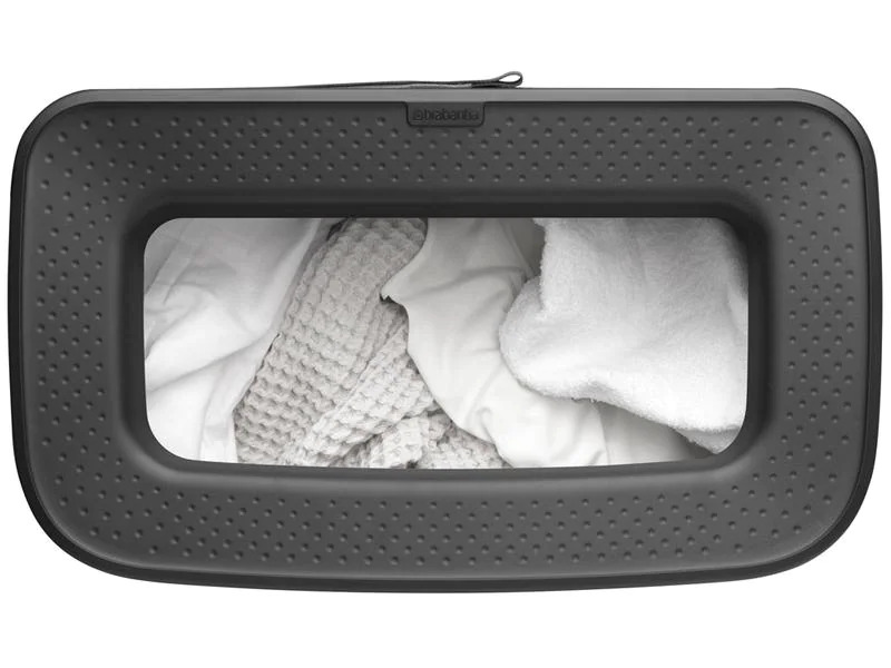 Brabantia Wäschesammler BO Schwarz, 60 l