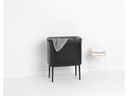 Brabantia Wäschesammler BO Schwarz, 60 l