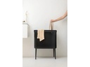 Brabantia Wäschesammler BO Schwarz, 60 l