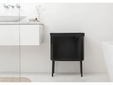 Brabantia Wäschesammler BO Schwarz, 60 l