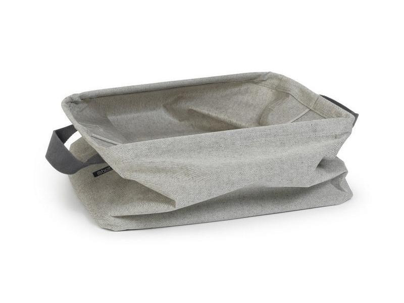 Brabantia Wäschekorb  Linn faltbar Grau 35 l