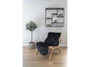 House Nordic Lammfell 180 x 60 cm, Schwarz