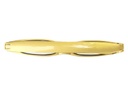Figoline Lesebrille Gold +3,0