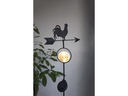 Star Trading Windspiel Solar LED Windy, Schwarz