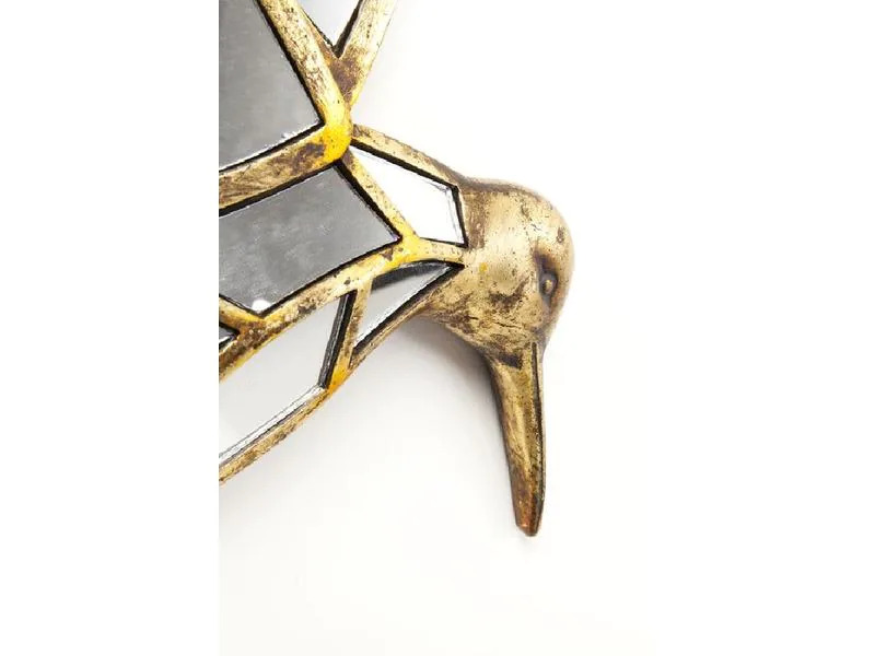 Kare Wanddekoration Colibri Spiegel