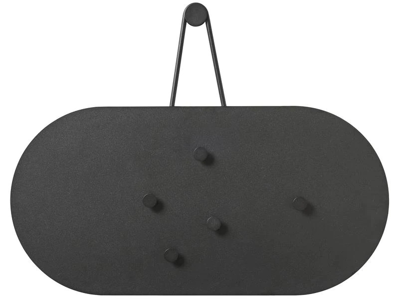Zone Denmark Memotafel aus Metal, Schwarz
