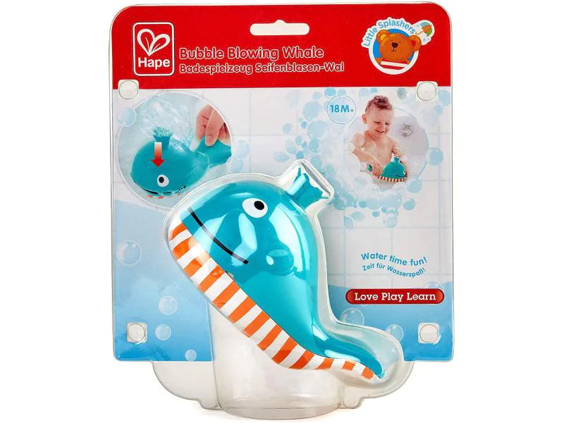 Hape Badespielzeug Seifenblasen-Wal