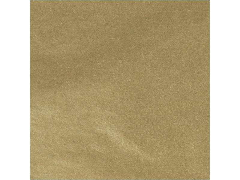 Creativ Company Seidenpapier 50 x 70 cm, Gold, 6 Blatt
