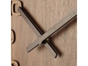 NeXtime Wanduhr Wood Wood Big Ø 53 cm Braun