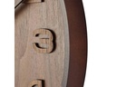 NeXtime Wanduhr Wood Wood Big Ø 53 cm Braun