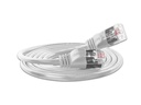SLIM Slimpatchkabel  Cat 6, U/FTP, 0.25 m, Weiss
