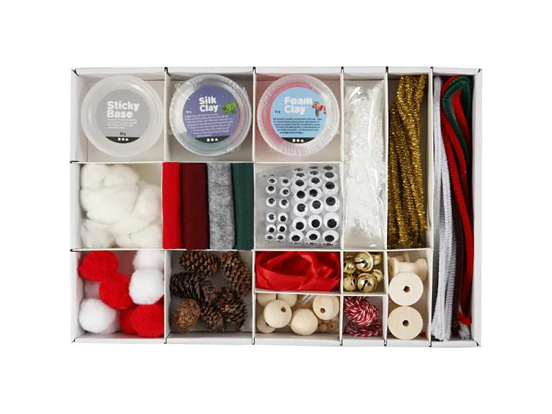 Creativ Company Bastelset Kreativbox 16-teilig
