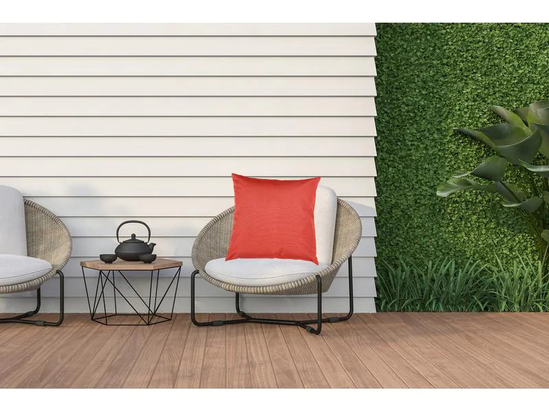 Casa Leon Kissenbezug Lisa Outdoor 40 x 40 cm, Rot