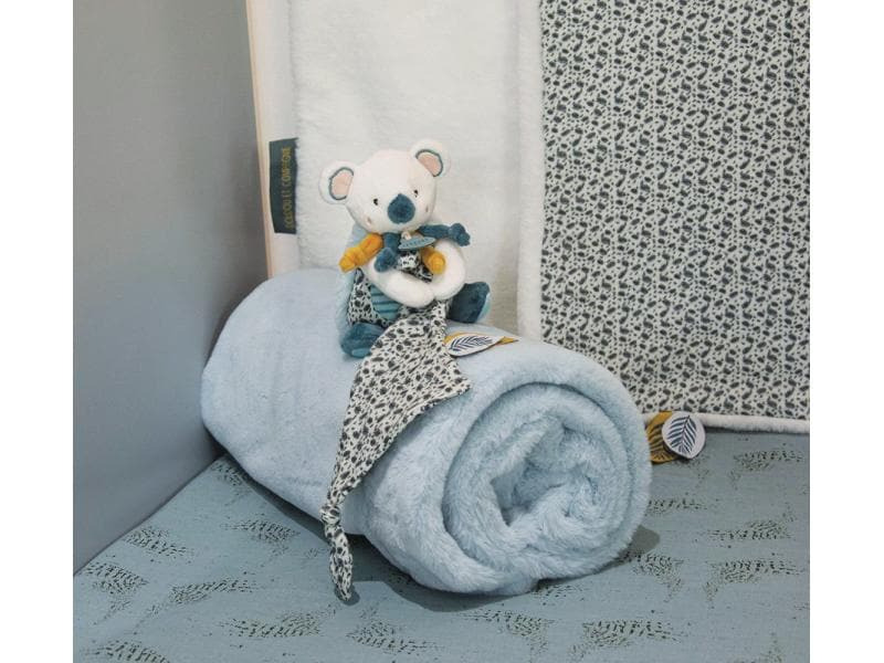 DouDou et compagnie Geschenkset Koala Schmusetuch 15cm