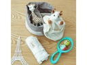 Sophie la girafe Geschenkset Geburtskorb